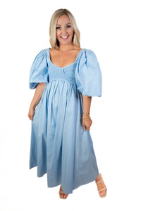 Adore You Blue Midi Dress