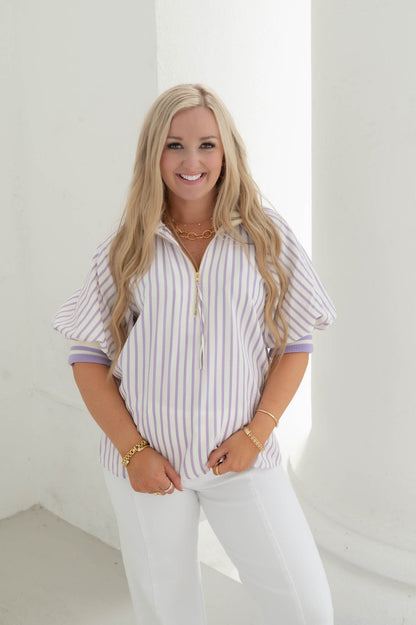 Sweet Spring Lavender Top