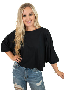 Black Everyday Top
