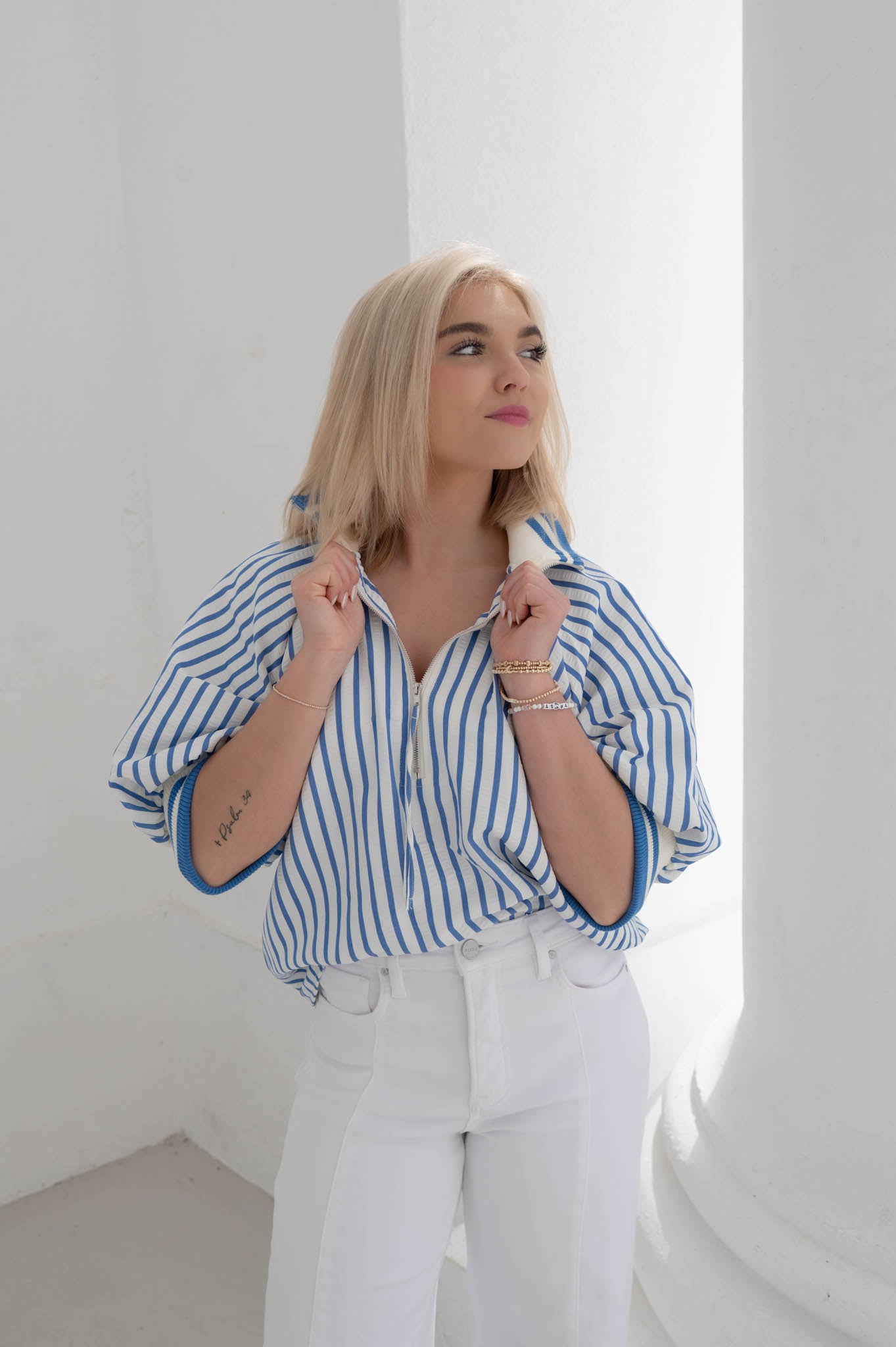 Sweet Spring Blue Top