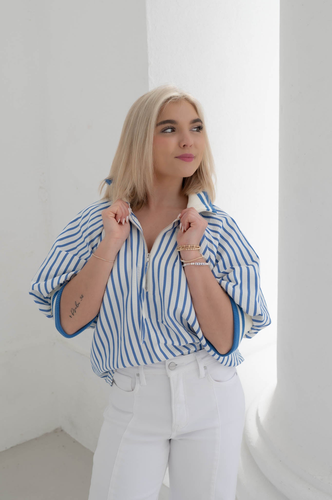 Sweet Spring Blue Top