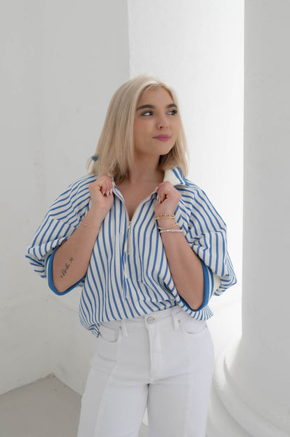 Sweet Spring Blue Top