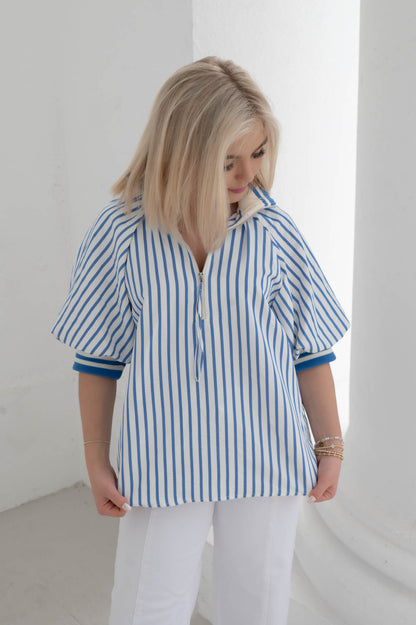 Sweet Spring Blue Top