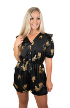 Satin Safari Romper