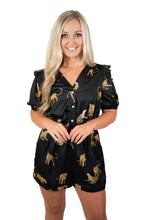 Satin Safari Romper