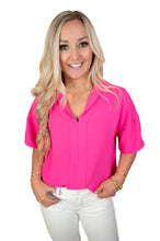 Hot Pink Solid Top