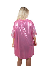 Pink Birthday Queen Satin Dress