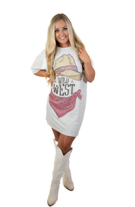 Wild West Graphic TShirt Dress