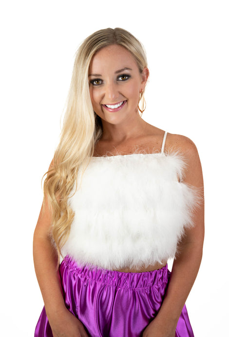 White Fur Top