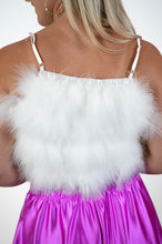 White Fur Top