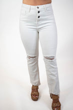 White Lightning Distressed High Rise Jeans