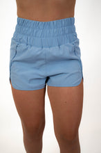 Light Blue Activewear Shorts