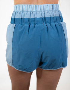 Sky Blue Active Shorts