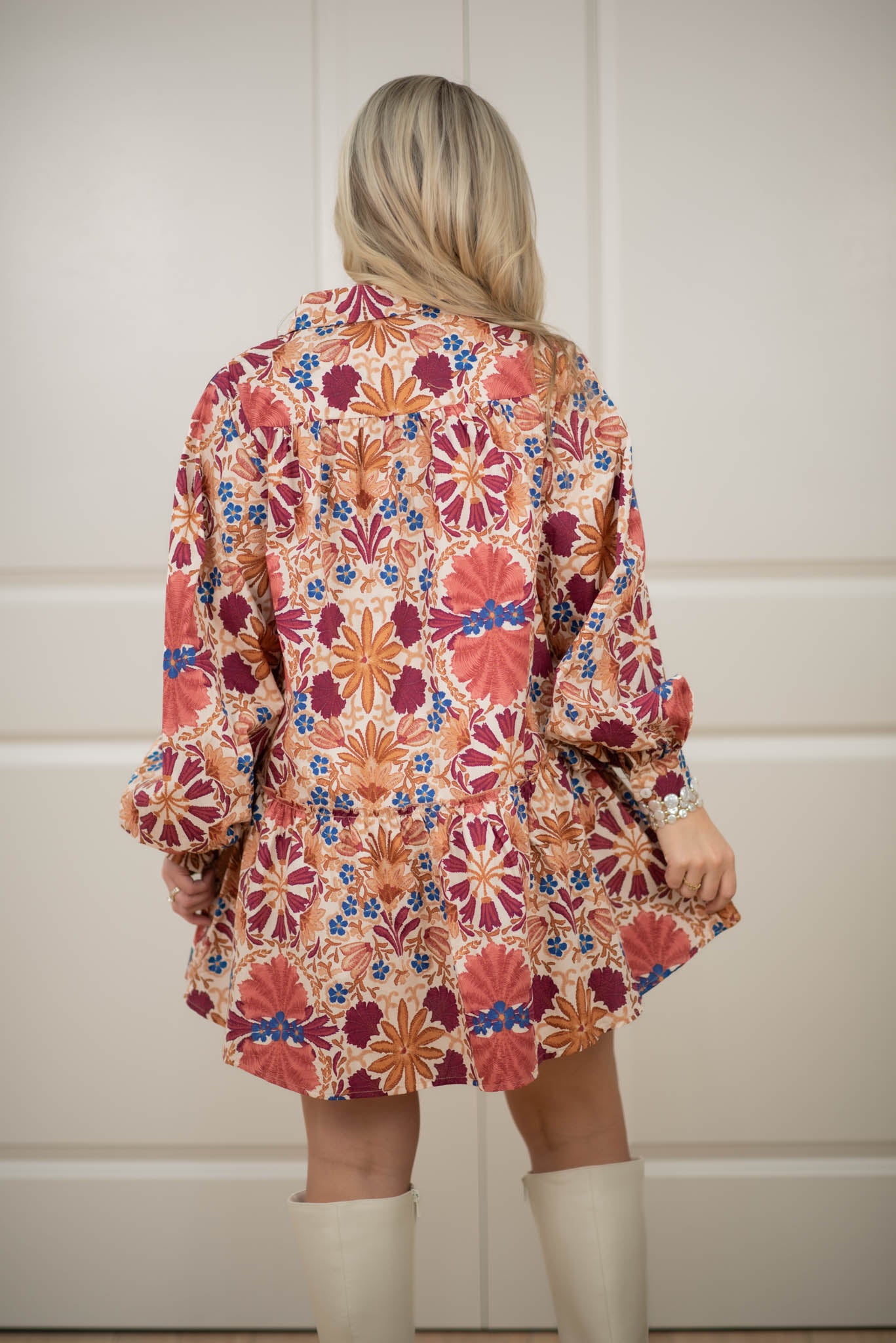 Golden Hour Floral Dress
