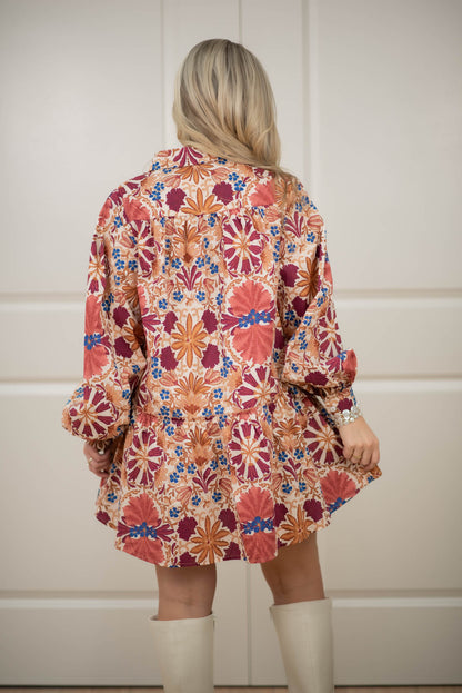 Golden Hour Floral Dress