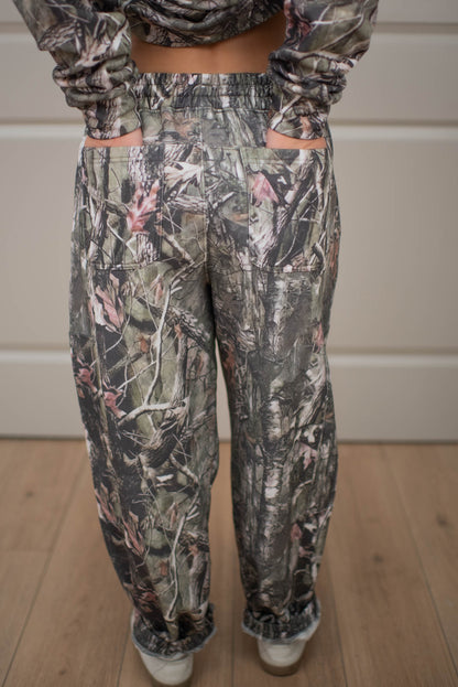 Hidden Trails Camo Oversized Pants