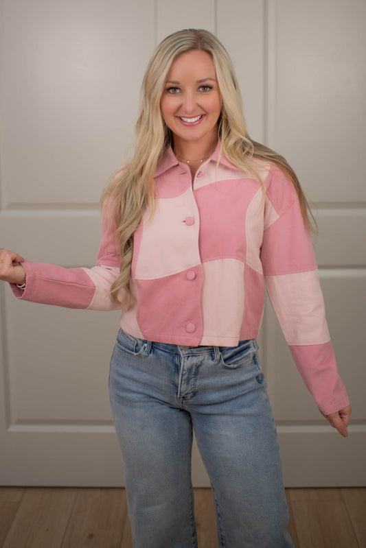 Pretty In Patchwork Jacket