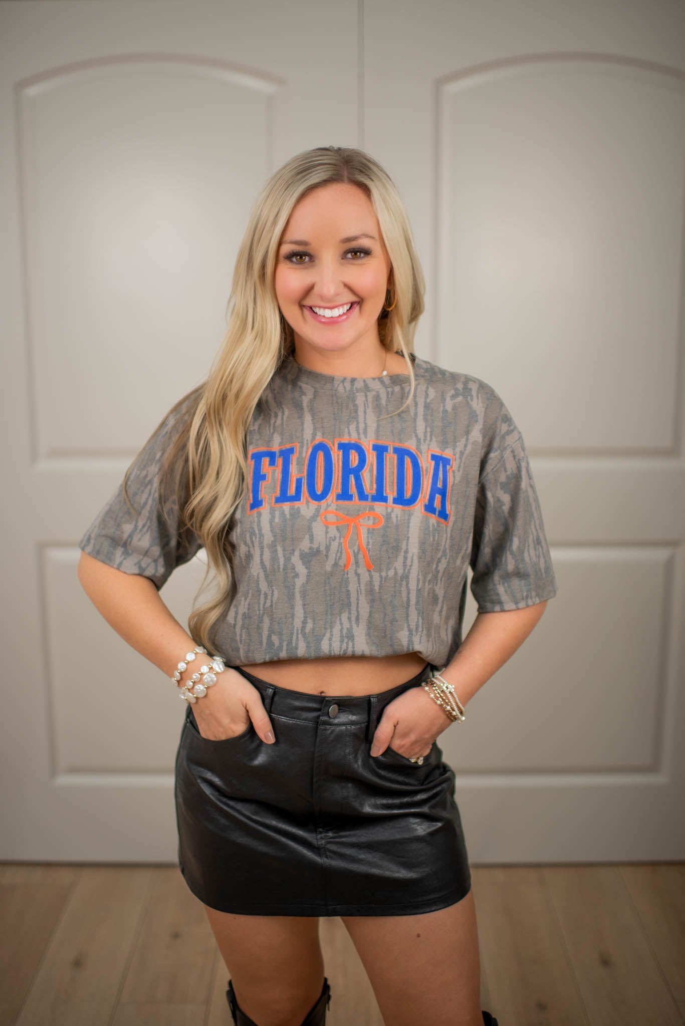 PRE ORDER Arrives 10/13 Camo Florida Bow T Shirt