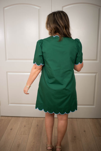 Emerable Edge Scalloped Dress