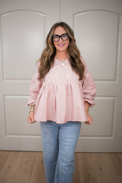 Blush Grace Top