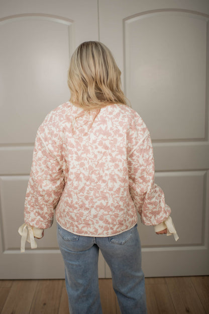 Petal Path Quilted Jacket