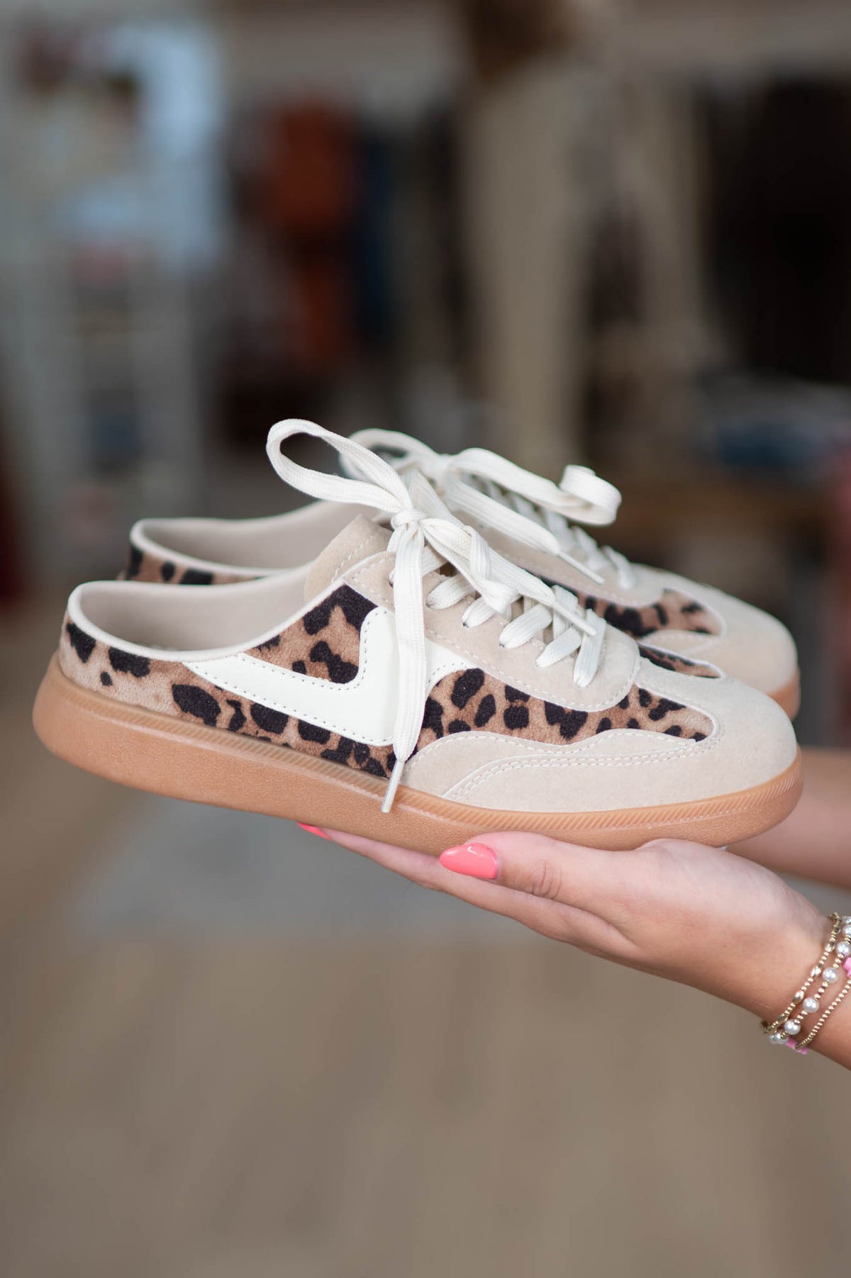 Spotted Out Slip On Sneakers