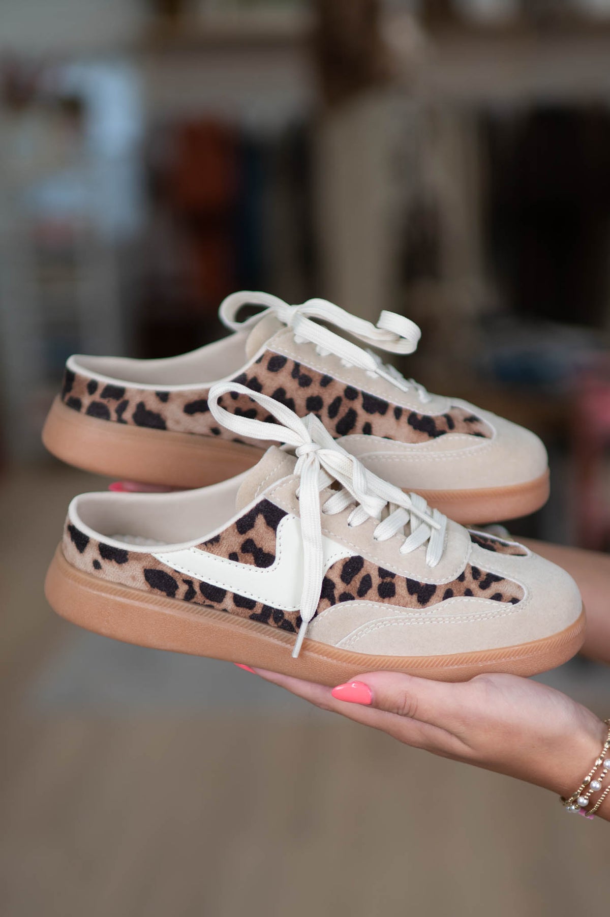 Spotted Out Slip On Sneakers