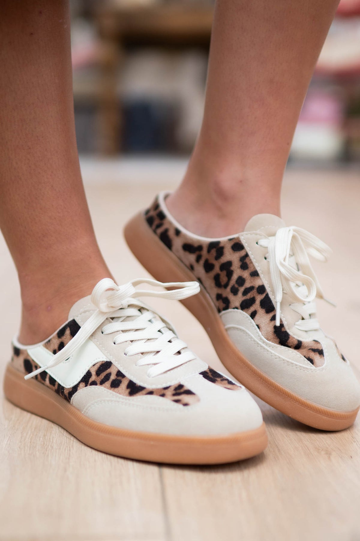 Spotted Out Slip On Sneakers