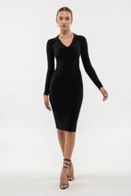 Black Midi Dress