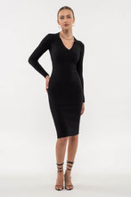 Black Midi Dress