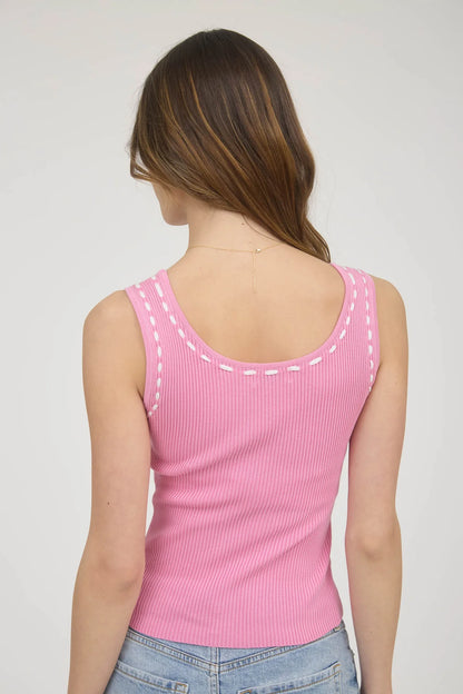 Pink Vibes Only Top