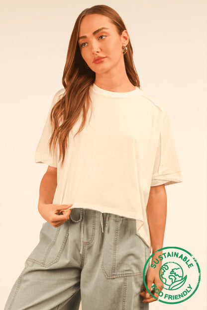 In My White Tee 100% Organic Cotton