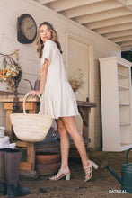 Oatmeal Linen Dress
