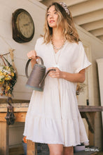 Oatmeal Linen Dress