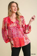 Pink Paisley Top
