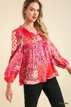 Pink Paisley Top