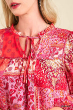 Pink Paisley Top