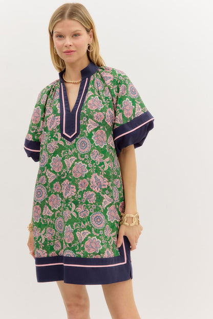 Charmed In Paisley Dress