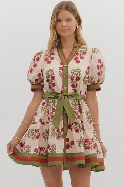 Sweet Peony Charm Dress