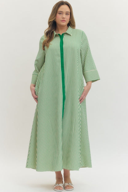 The Palm Grove Midi Dress