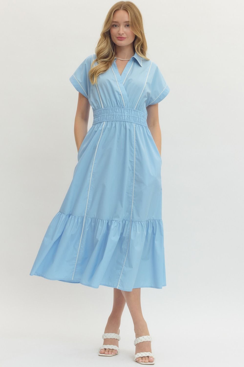 Spring Morning Midi Dress