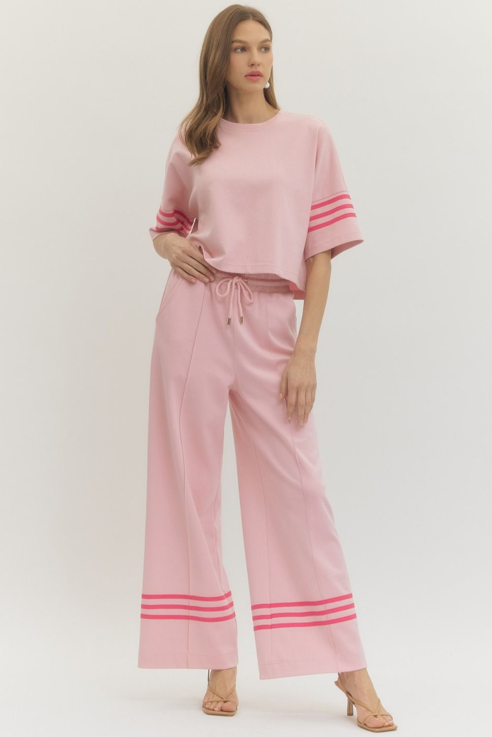The Daily Edit Striped Set