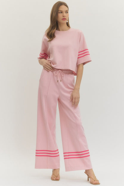 The Daily Edit Striped Set