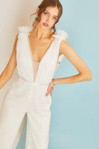 White Glamour Jumpsuit