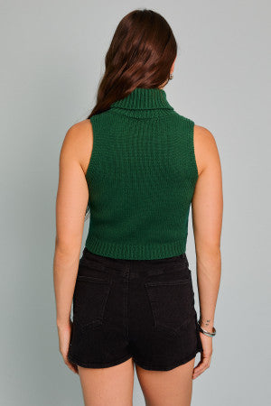 Green Joy Knit Top
