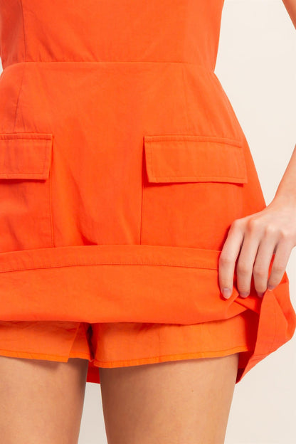 Sunset Boulevard Dress Mini Romper/Dress