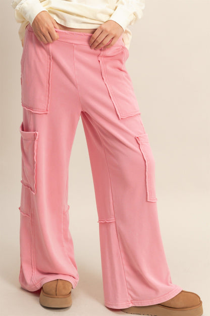 Pink Oversized Pants