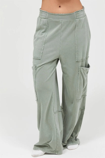 Comfort Sage Cargo Pants