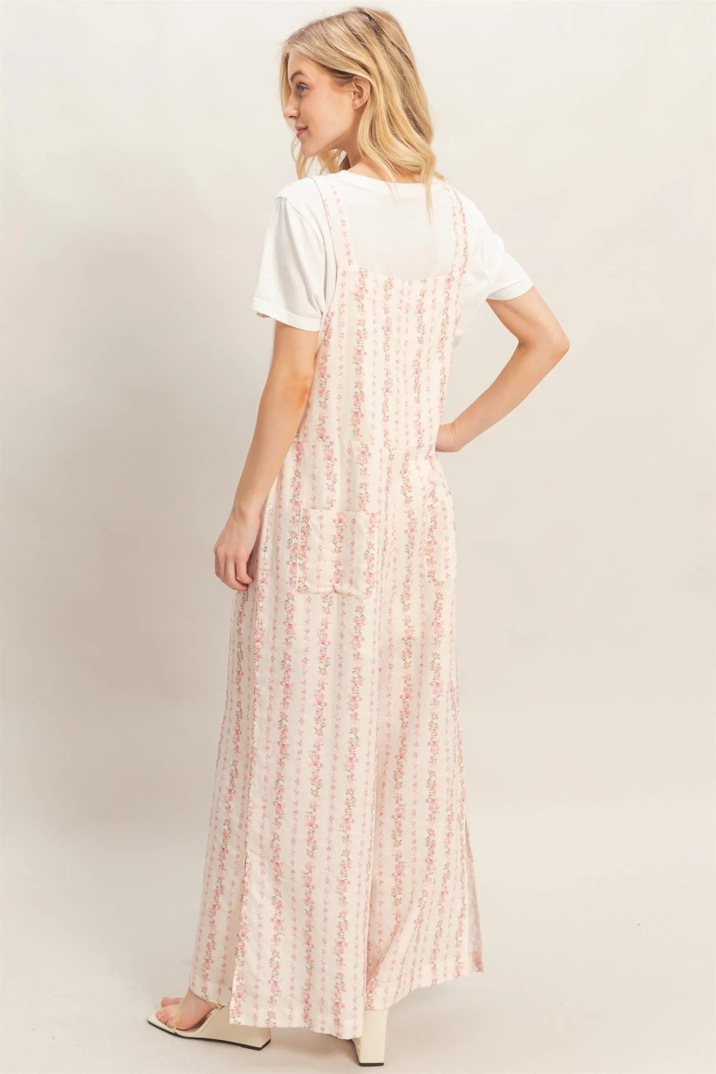 Everyday Comfort Floral Jumpsuit