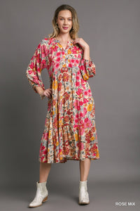 Floral Midi Dress